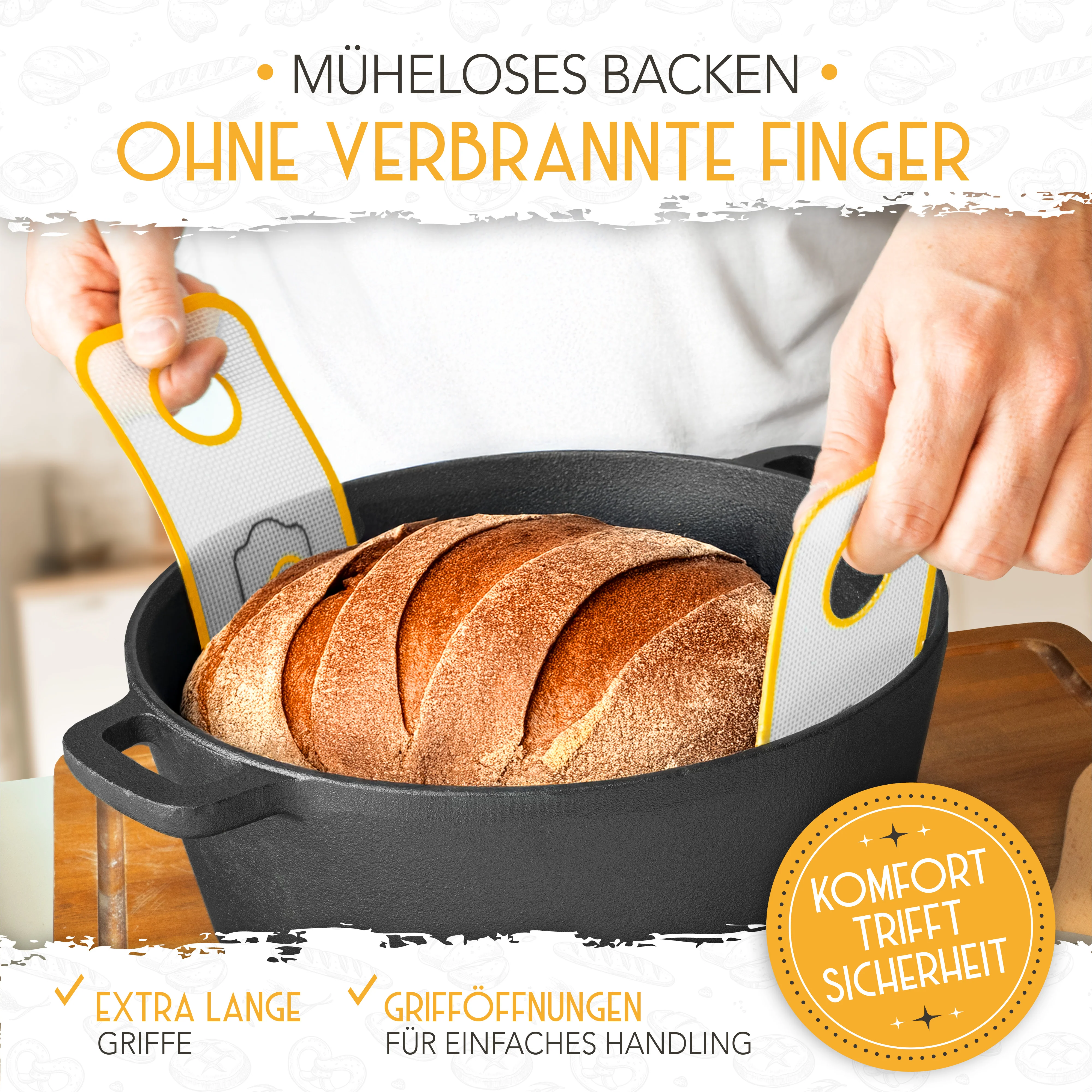 Brotschlingen aus Silikon einzeln oder im Vorteilspack - Image 17