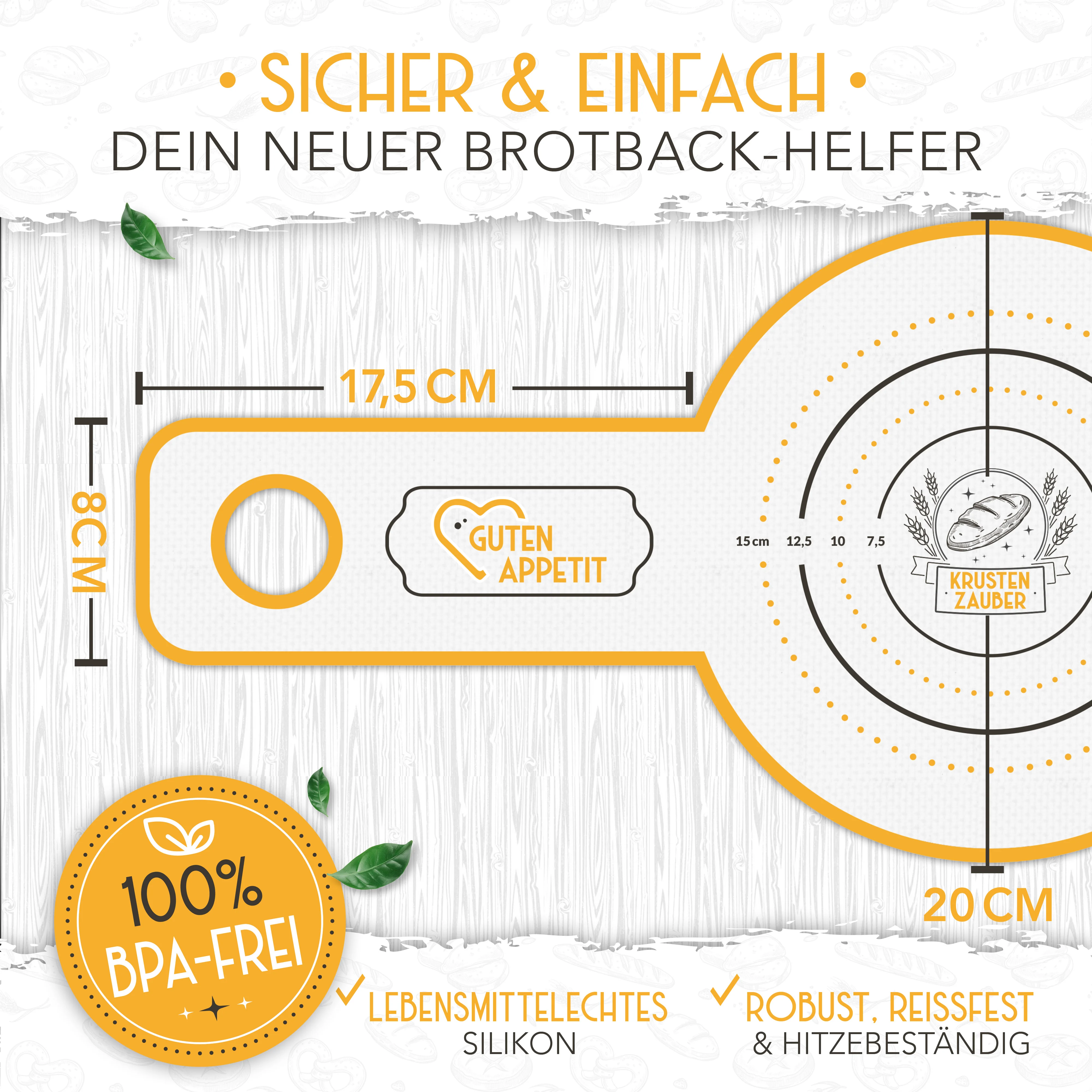 Brotschlingen aus Silikon einzeln oder im Vorteilspack - Image 18