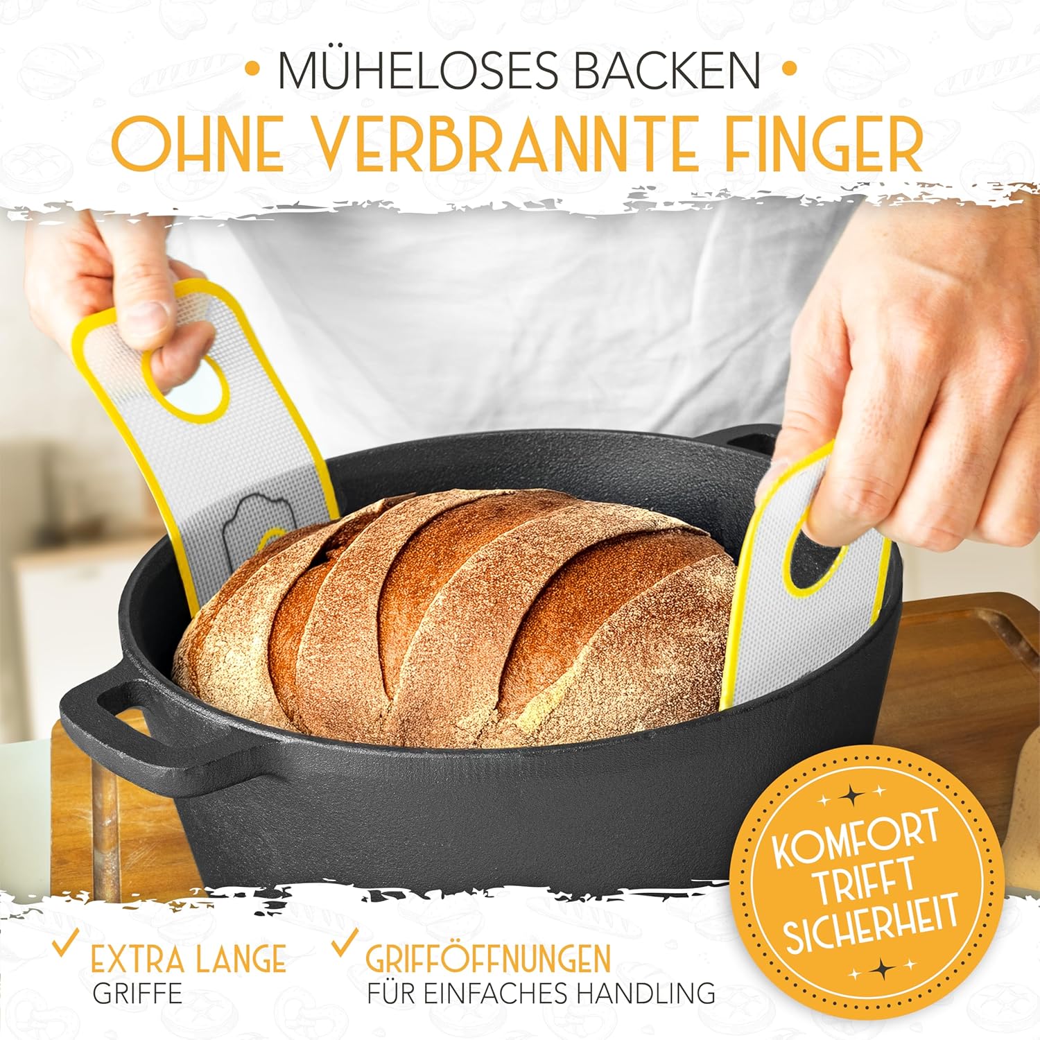 Brotschlingen aus Silikon einzeln oder im Vorteilspack - Image 3